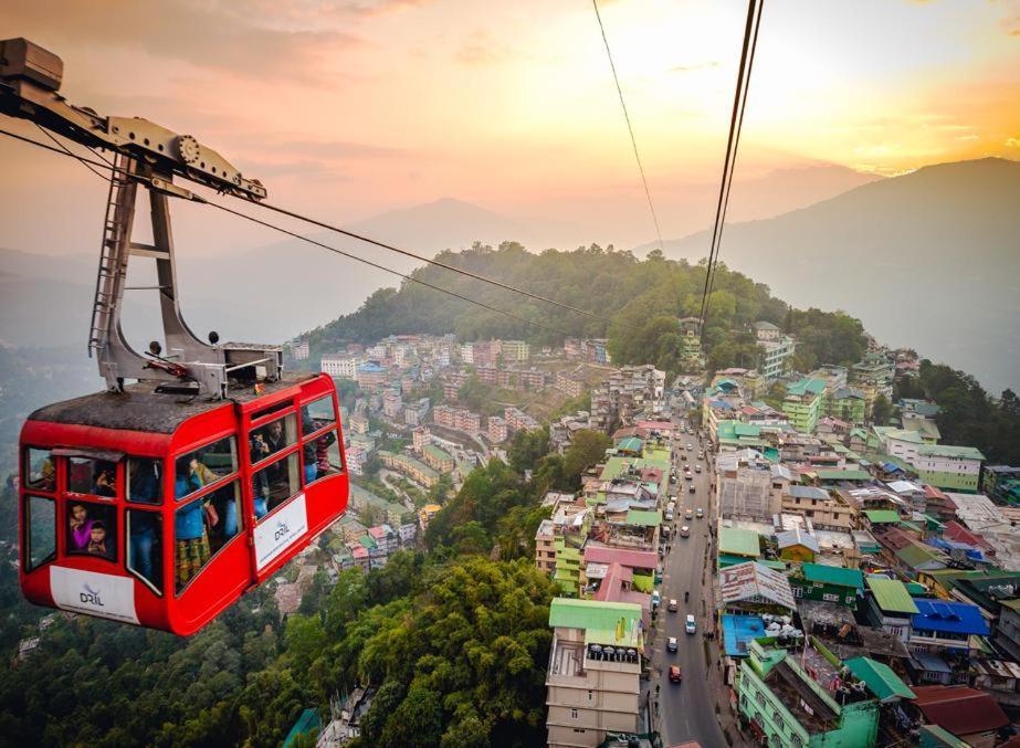 Snow White Retreat Hotel And Restaurant Gangtok Esterno foto